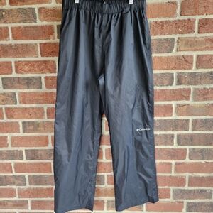 Columbia Men's Size Medium Black Omni-Tech Nylon Pants